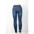 Großhandel Damen Blue Skinny Jeans